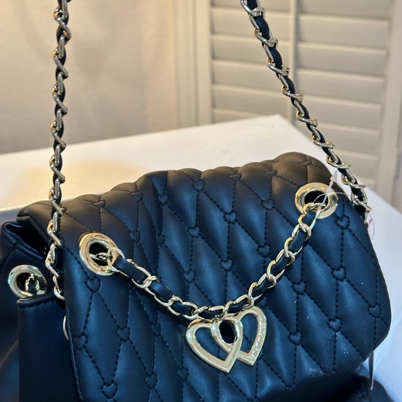 Betsey Johnson Quilted Leather Backpack - Picture 7 of 9